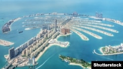 Остров Palm Jumeirha в Дубае